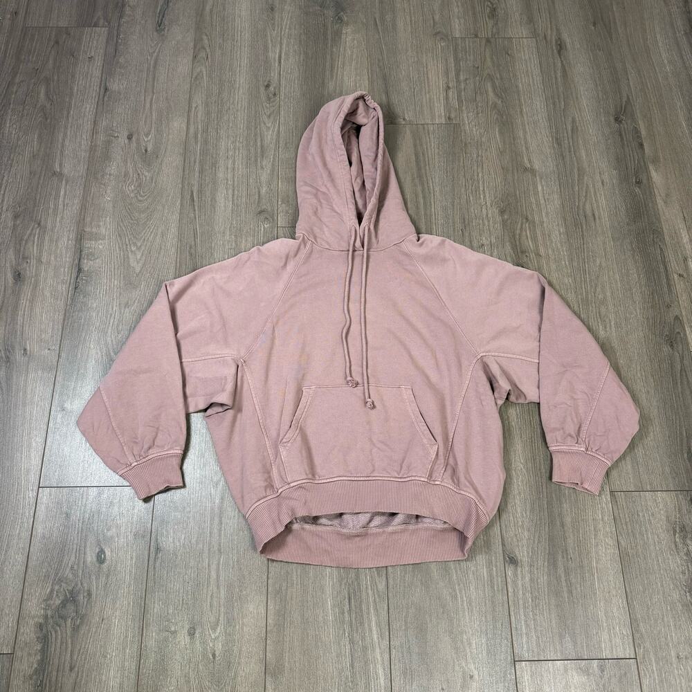 Madewell Relaxed Raglan Sleeve 365 Terry Ootoya Hoodie Sweatshirt US Women's S - Picture 2 of 7